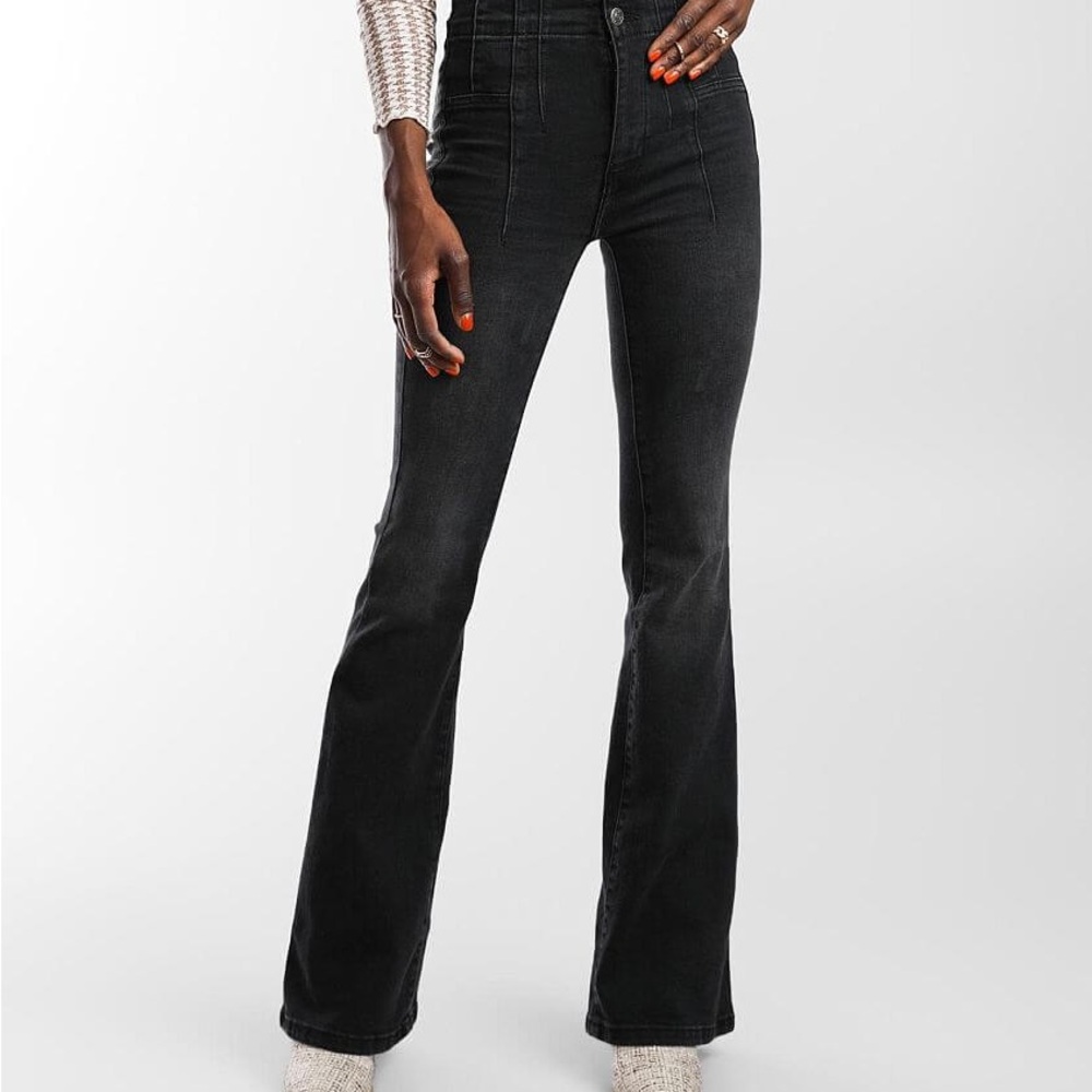 Women's Black High-Waisted Jeans free people